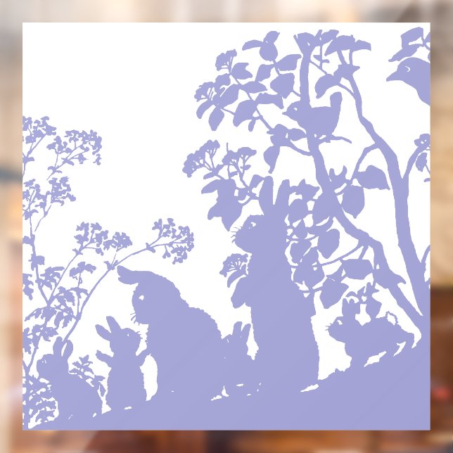 Bunny Family Window Cling (Sheet 2)