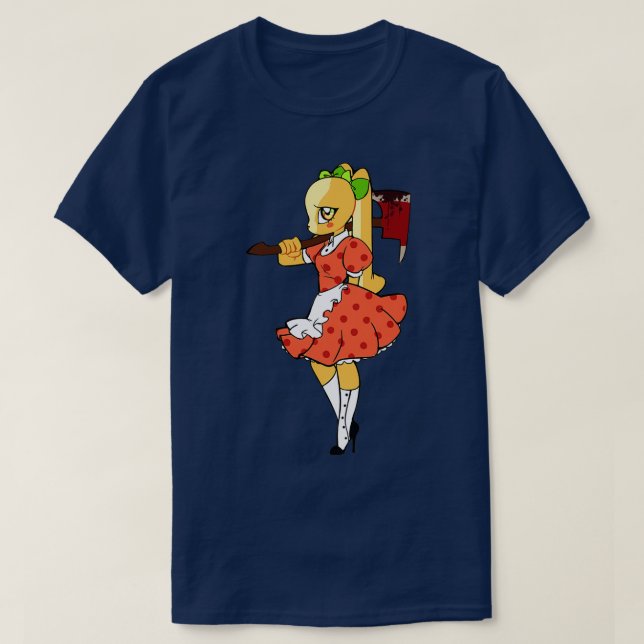 Bunny Firemanx27s Axe 2 T-Shirt (Design Front)