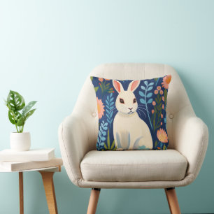 Bunny Floral Cushion