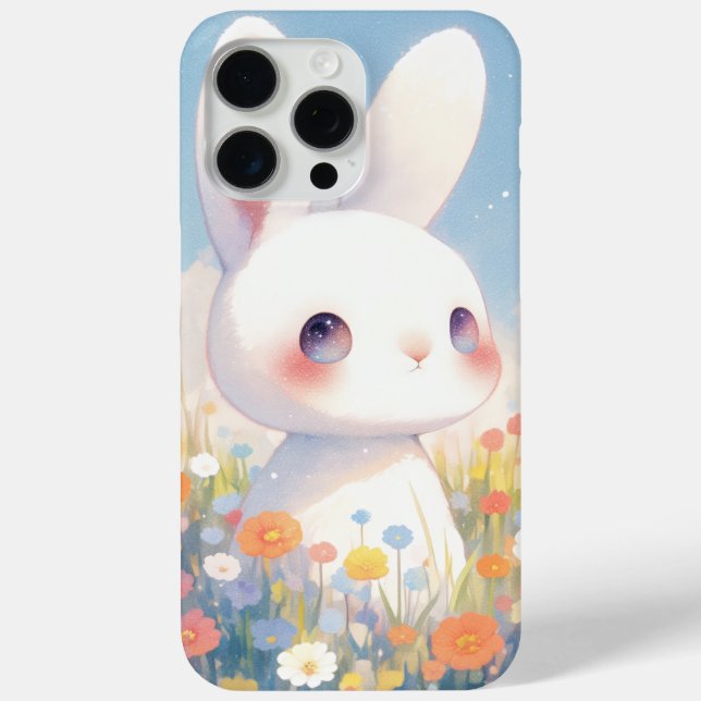 Bunny Flower Bliss Case-Mate iPhone Case (Back)