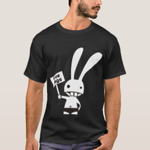 bunny free hugs t-shirt