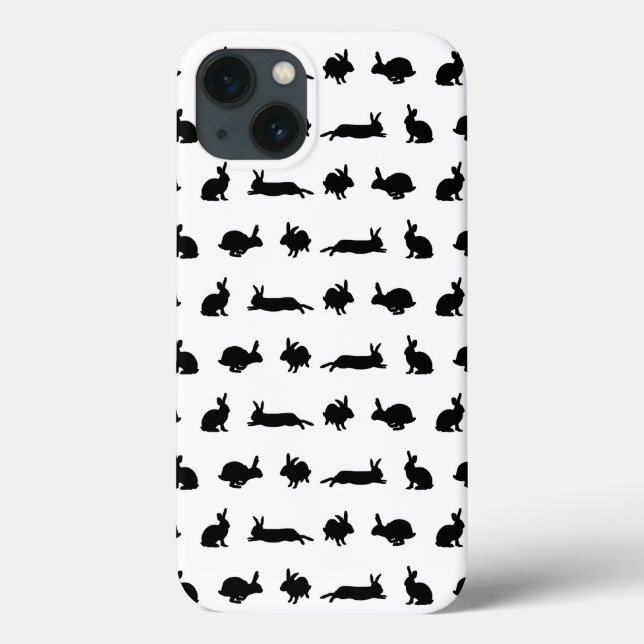 Bunny Frenzy iPad Case (Choose colour) (Back)