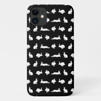 Bunny Frenzy iPhone 11 Case (Black)