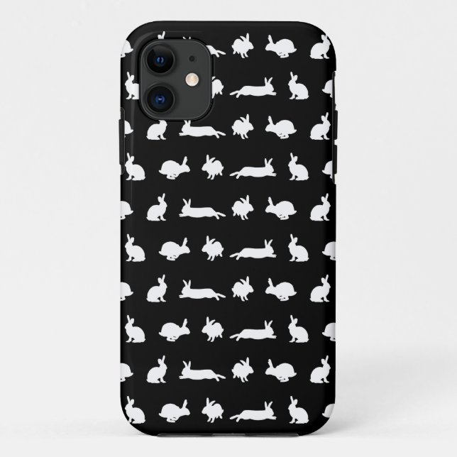 Bunny Frenzy iPhone 5 Case (Black) (Back)