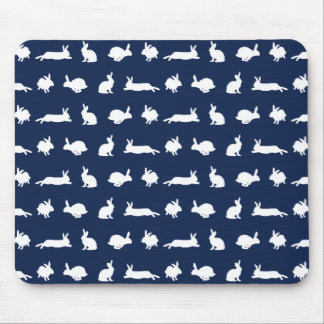 Bunny Frenzy Mousemat (Navy)