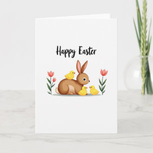 Bunny Friends Springtime Card