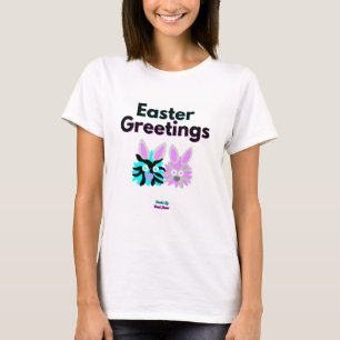 Bunny Fuzzies Women's White Basic T Shirt