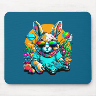 Bunny Game Controller Easter Day Gamer Easter For Mouse Mat