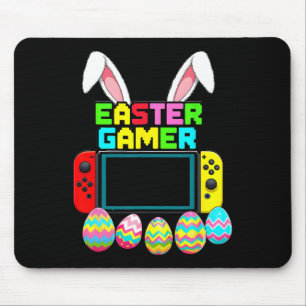 Bunny Gaming Controller Gamer Boys Funny Video Gam Mouse Mat