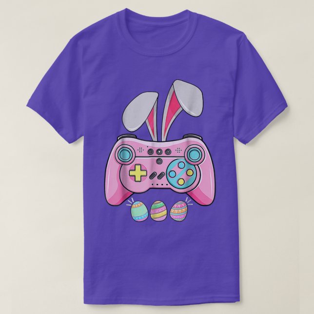 Bunny Gaming Controller Video Game Lover, Gamer Ea T-Shirt (Design Front)