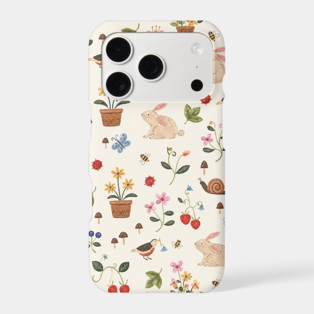 Bunny Garden iPhone Case  (Back)