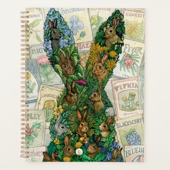 Bunny Garden Planner (Front)