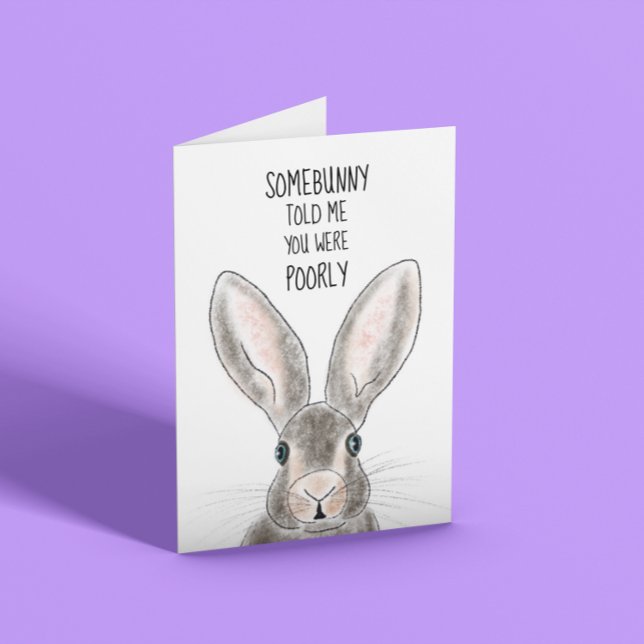 Bunny Get Well Card (Creator Uploaded)