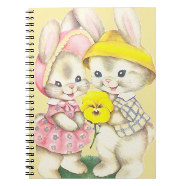 Bunny Girl+Boy Notebook (Front)