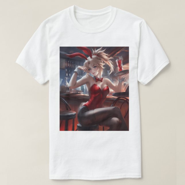 Bunny Girl Mordred 122 T-Shirt (Design Front)