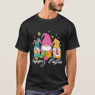 Bunny Gnomes Easter Candy Happy Easter Sunday Egg  T-Shirt