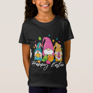 Bunny Gnomes Easter Candy Happy Easter Sunday Egg T-Shirt
