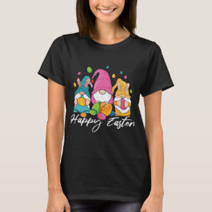 Bunny Gnomes Easter Candy Happy Easter Sunday Egg T-Shirt