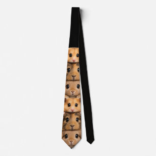 Bunny, Guinea Pig & Hamster tiered Tie