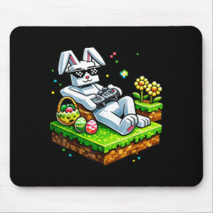 Bunny Happy Easter Day Egg Video Game Gift Men Boy Mouse Mat