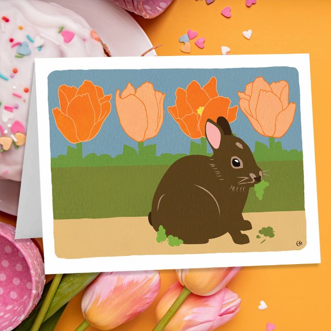 Bunny Happy Spring Card (Creator Uploaded)