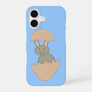 Bunny Hatching from Egg Weird iPhone 16 Case