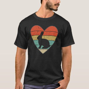 Bunny Heart Rabbit Year 2023 Easter Egg Love Rabbi T-Shirt