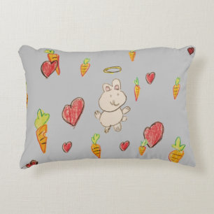 BUNNY HEAVEN - Pillow ( brushed polyester)