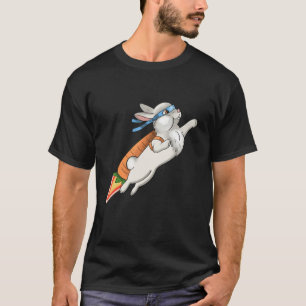 Bunny Hero Japanese Ninja Cute Rabbit T-Shirt