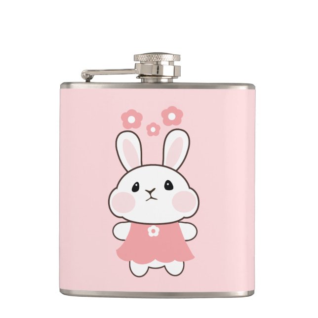 Bunny Hip Flask (Front)