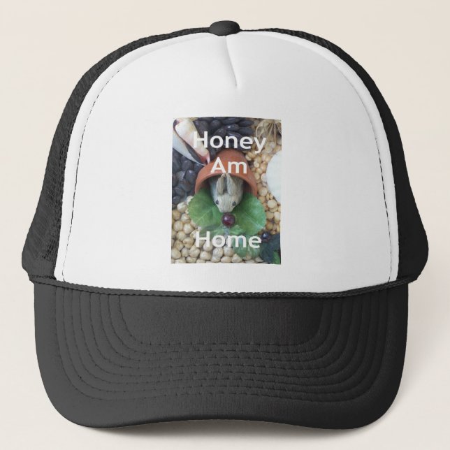 Bunny Home.png Trucker Hat (Front)