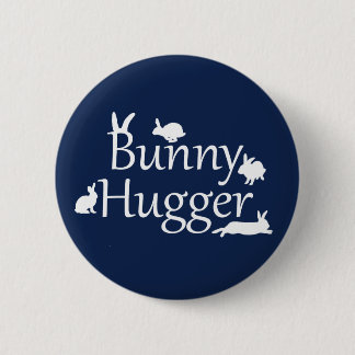 Bunny Hugger Badge (Navy)