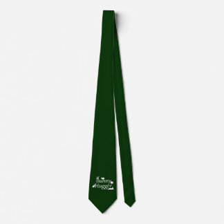 Bunny Hugger Tie (Dark Green)