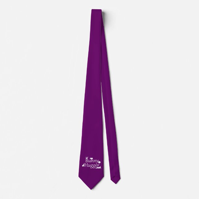 Bunny Hugger Tie (Fuschia) (Front)