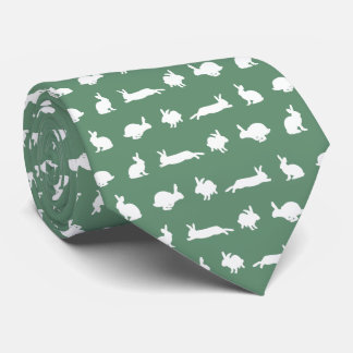 Bunny Hugger Tie (Green)