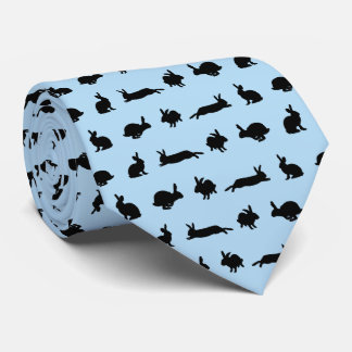 Bunny Hugger Tie (Light Blue)
