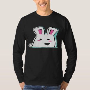 Bunny Illustration Cute Rabbit Adorable T-Shirt