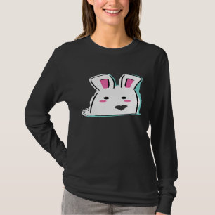 Bunny Illustration Cute Rabbit Adorable T-Shirt