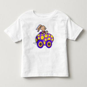Bunny in an Easter Egg Car Toddler T-Shirt