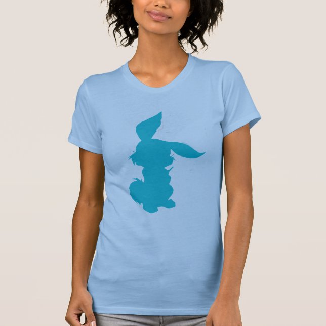 Bunny in Teal T-Shirt (Front)
