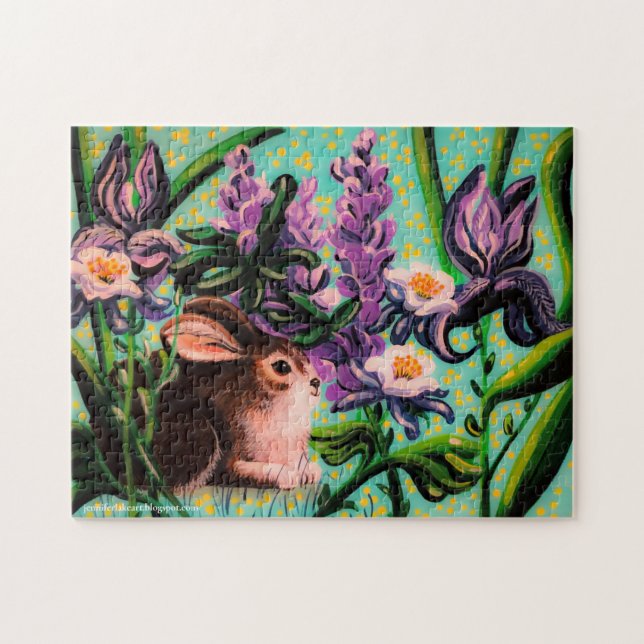 Bunny is Iris Puzzle (Horizontal)