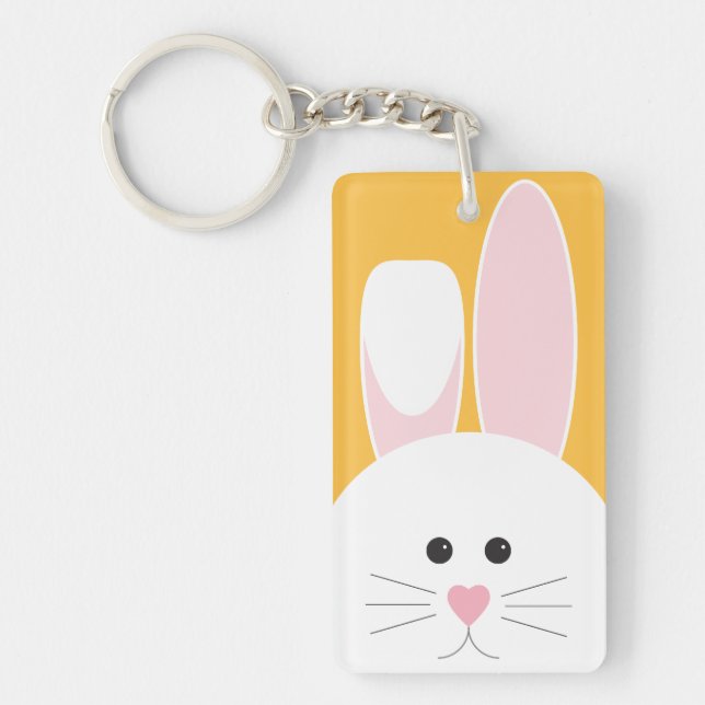 Bunny! Key Ring (Front)