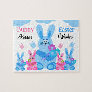 Bunny Kisses & Easter Wishes Jigsaw Puzzle