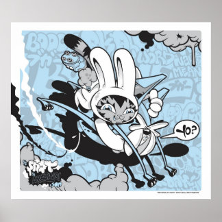 Bunny Kitty and Jersey Joe Poster