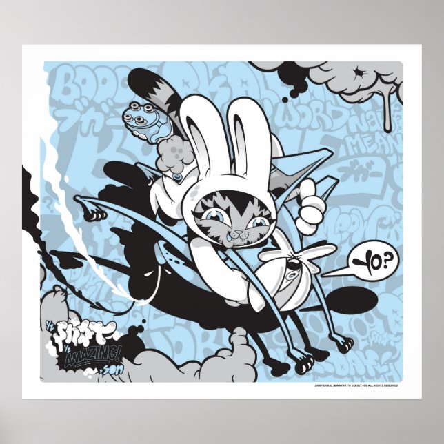 Bunny Kitty and Jersey Joe Poster (Front)