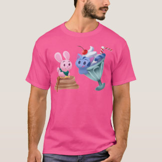 Bunny Kitty Pancake Milkshake T-Shirt