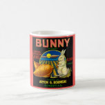 Bunny Label Coffee Mug<br><div class="desc">Great vintage vegetable crate label - Bunny Yams! We've repurposed it on a mug.</div>