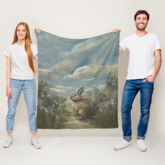 Bunny Lane Fleece Blanket