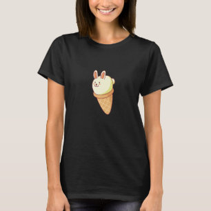 Bunny lla Ice Cream   T-Shirt