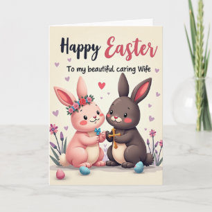 Bunny Love Celebration Card